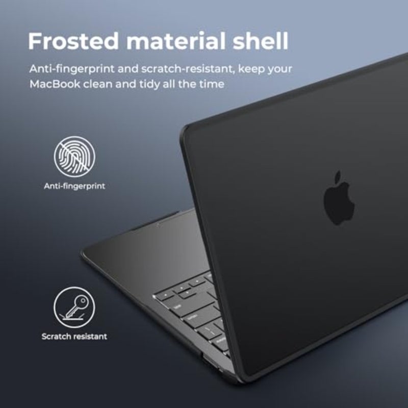 Case compatible for 13 inch M1 A2337 A2179 A1932, Released in 2021 2020 2018, Anti-rupture TPU Frame + Ultra-thin PC Matte Anti-fingerprint Protective Cover - Image 5