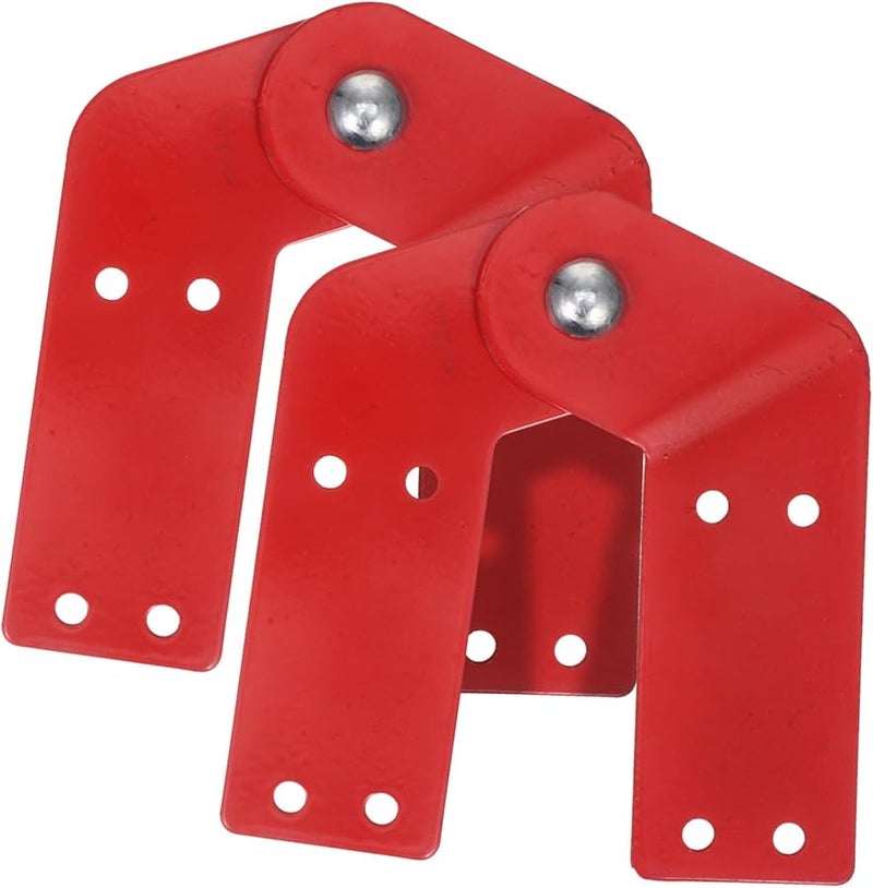 Heavy Duty Steel Telescopic Ladder Hinges Replacement Kit 2 Piece Set - Image 1