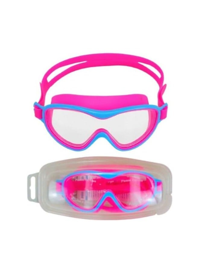 دي ام سي نظارات السباحة للأطفال، باللونين الوردي والأزرق، G5-01