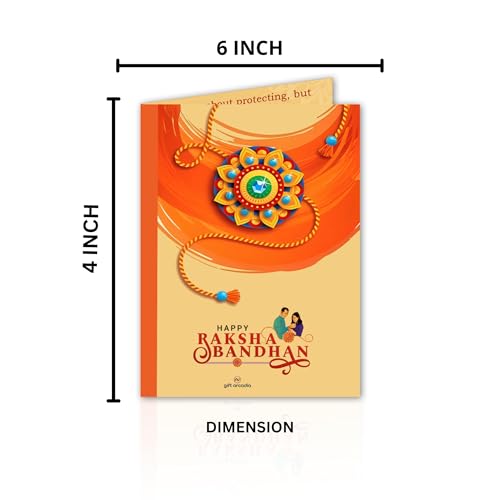 Gift Arcadia Rakhi for Brother and Bhabhi with Mug Gift Combo 330 ml, Rakshabandhan Gifts for Bhaiya Bhabhi, Rakhi Set of 2, Rakshabandhan Gift for Couple - Image 5