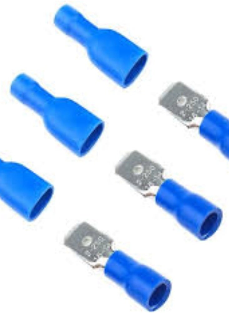KNP KNP Insulated Electrical Terminals Ensure reliable and secure electrical connections with this pack of 100 insulated electrical terminals model FRD 2.  - Image 1