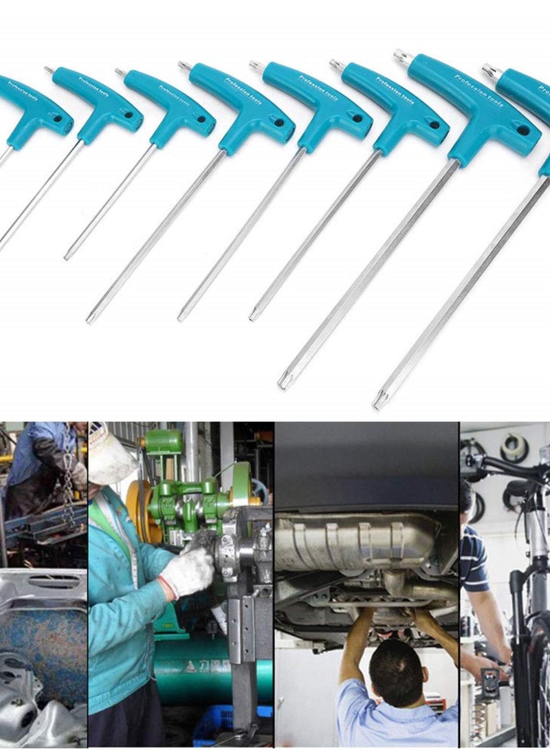 GGOOT T‑Handle Hex Wrench Set, Pentalobe Anti‑Slip Handle Hand Repair Hardware Tools 0614B - Image 4
