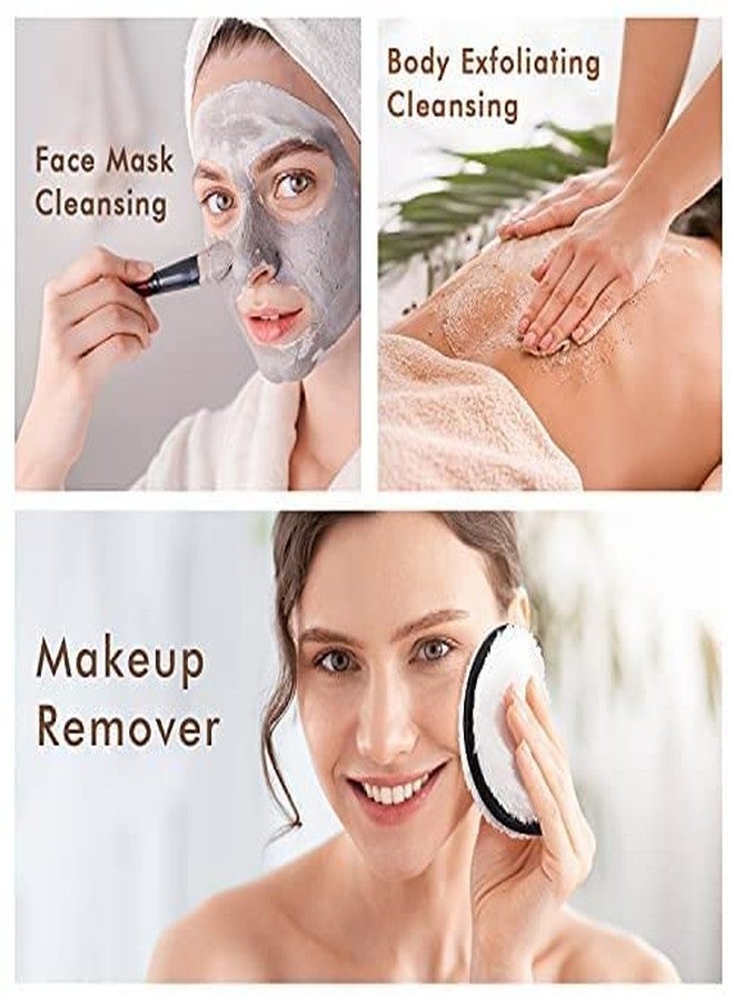 Aternal قطعة واحدة من وسادات إزالة المكياج القابلة لإعادة الاستخدام - مناديل إزالة المكياج القابلة لإعادة الاستخدام - وسادات وجه قابلة لإعادة الاستخدام، مزيل مكياج لجميع أنواع البشرة - مناديل وجه من الألياف الدقيقة قابلة للغسل لإزالة المكياج - Image 3