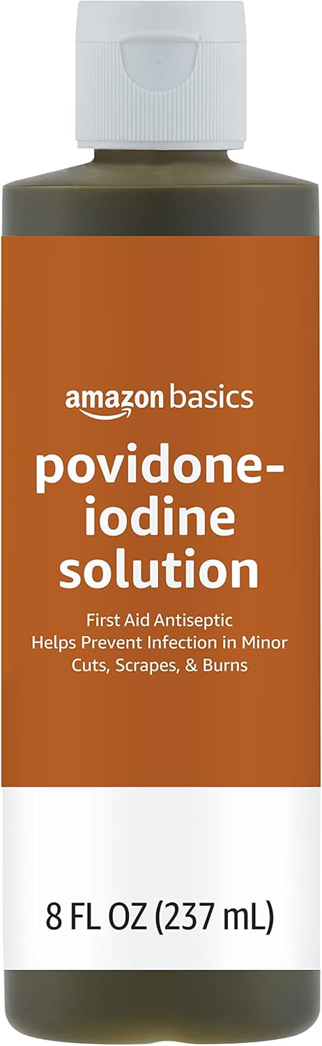 Ççs First Aid Antiseptic 10 Povidone Iodine Solution 8 Fl Oz Pack of 4 - Image 2