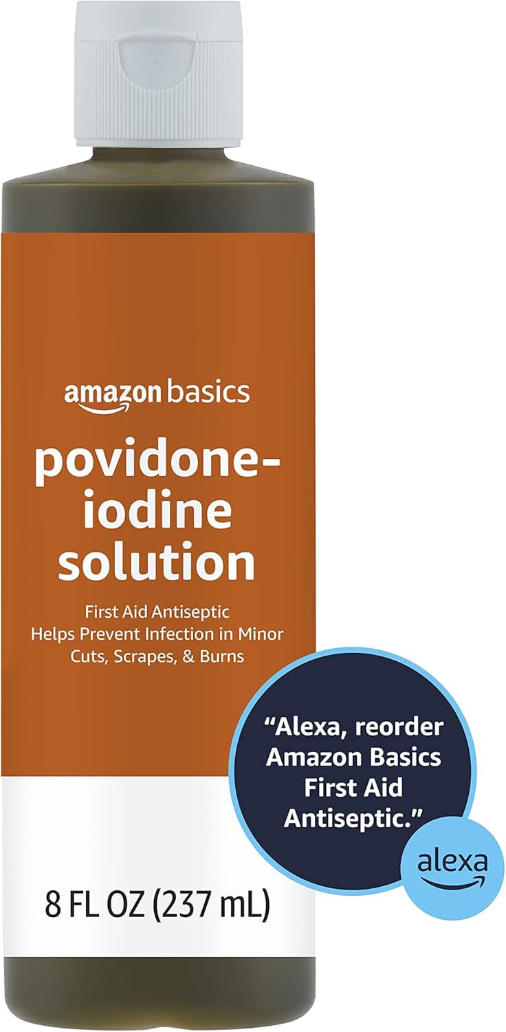 Ççs First Aid Antiseptic 10 Povidone Iodine Solution 8 Fl Oz Pack of 4 - Image 4