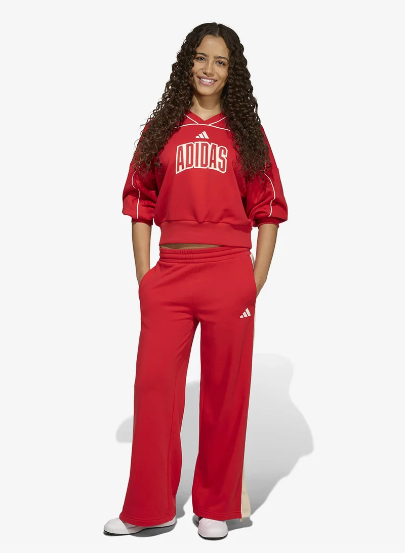 Adidas PURRUB/OWHITE Youth Stadium Sweatpants for Women | Best Price UAE