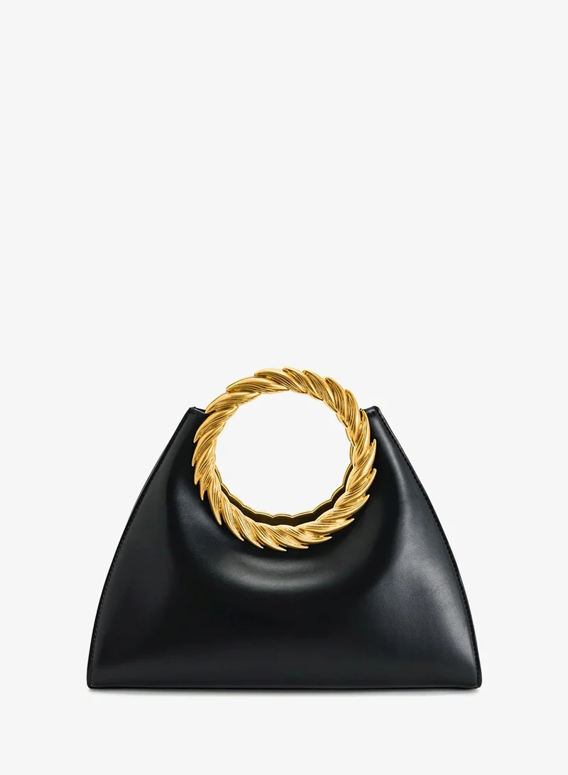 JW PEI Amiya Leaf Handle Satchel Bag