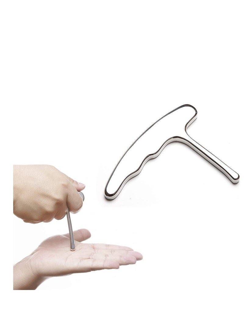 SYOSI Stainless Steel Trigger Point Massage Tool Deep Tissue Massage Reflexology Massage Tools for Myofascial Release Relief Pain Acupoint Search Massage - Image 1