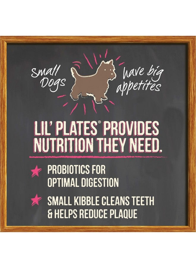 Merrick Lil’ Plates Premium Grain Free Dry Dog Food For Small Dogs, Real Salmon And Sweet Potato Kibble  4.0 Lb. Bag - Image 2