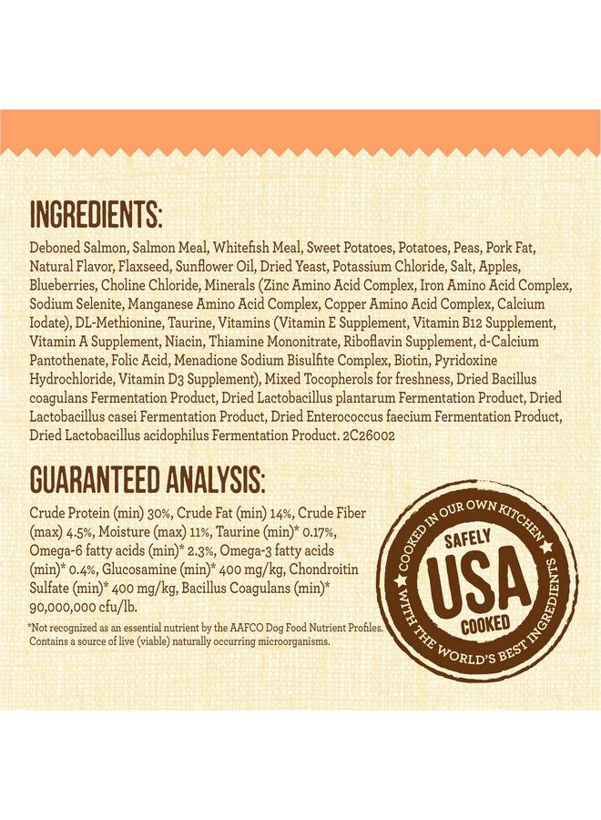 Merrick Lil’ Plates Premium Grain Free Dry Dog Food For Small Dogs, Real Salmon And Sweet Potato Kibble  4.0 Lb. Bag - Image 4