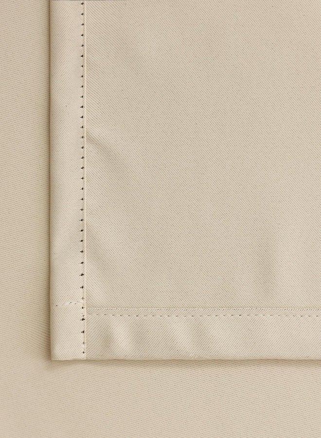 BGment ستائر تعتيم أنيقة بلون الشمبانيا من بي جي إمنت، عبوة من قطعتين، عرض 42 بوصة × طول 63 بوصة، لغرفة النوم، مزودة بجيب للعمود وحلقات خلفية، تعتيم الغرفة، عازلة للحرارة - Image 5