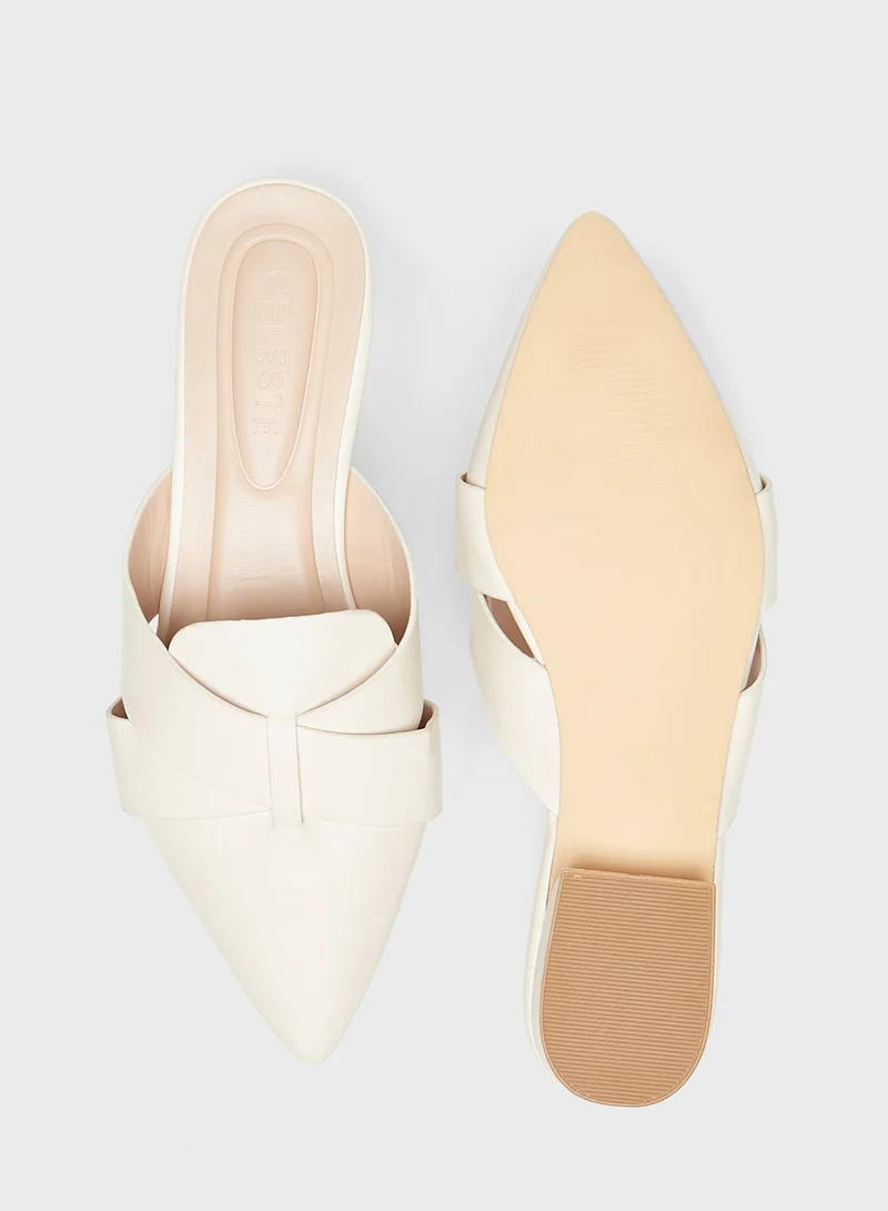 Celeste Pointed Toe Slip Ons