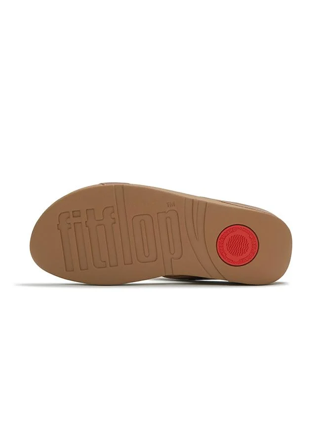 Fitflop  FINO MARBLED-STONE H-BAR SLIDES for Women | Best Price UAE