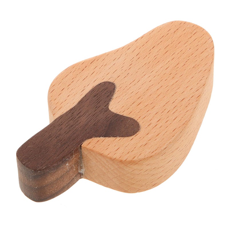 Nordic Style Wood Drawer Knobs Strawberry Tree Design Cabinet Pulls For Wardrobe Dresser - Image 2