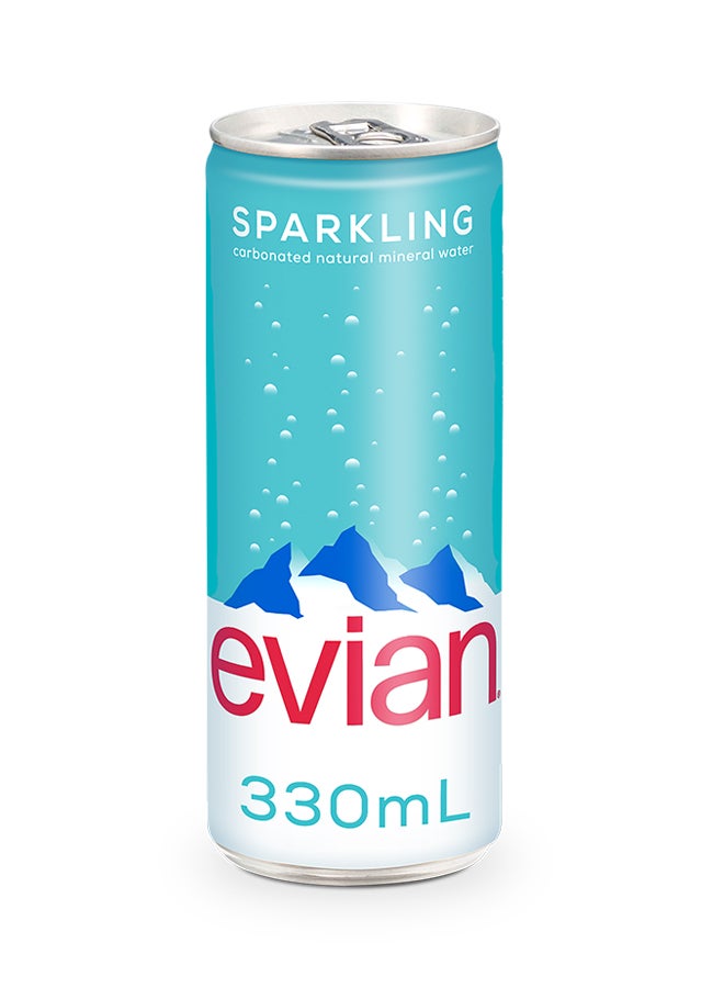 Evian Sparkling Mineral Water - Image 1