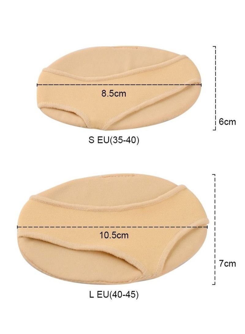 NIBEMINENT Thumb Valgus Corrector Non-Slip Forefoot Half Yard Pad - Image 2