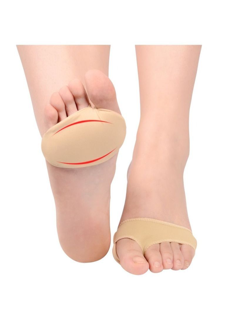 NIBEMINENT Thumb Valgus Corrector Non-Slip Forefoot Half Yard Pad - Image 1