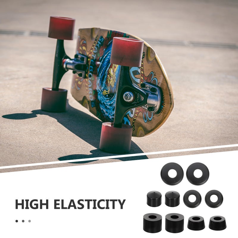 2 Sets Skateboard Shocking Absorber Skateboard Truck Bushing Portable Shockproof Pad - Image 5