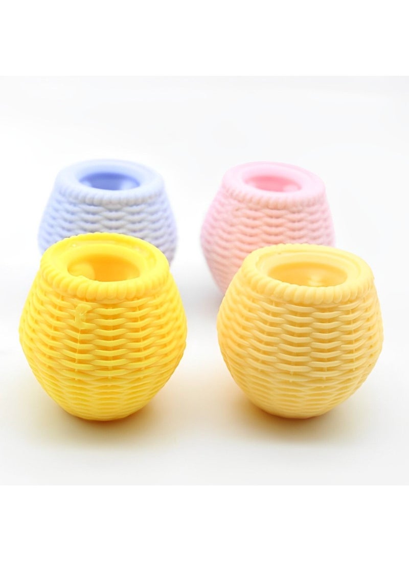 Generic - 12 Pcs Squeeze pops Chick Squishy Bird Squishy Fidget Toy Popping Egg Chicken Plush Pop Up Fidget Toy - Image 1