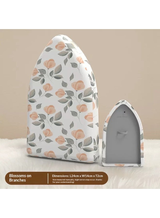 Mini Luxury Ironing Board Set – Handheld Steam Ironing Pad with Anti-Scald Glove for Clothes Steaming - Image 1