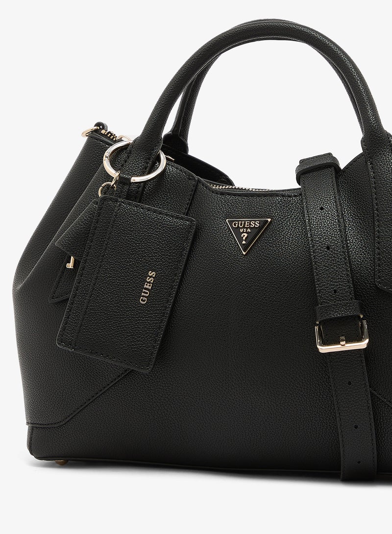 GUESS Darcy Girlfriend Satchel Bag - Image 3