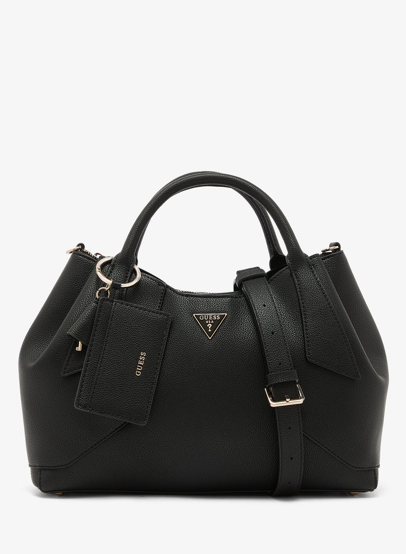 GUESS Darcy Girlfriend Satchel Bag - Image 1