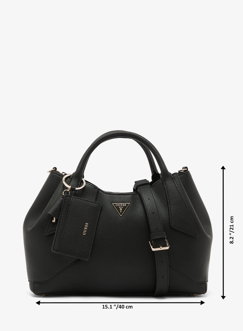 GUESS Darcy Girlfriend Satchel Bag - Image 5
