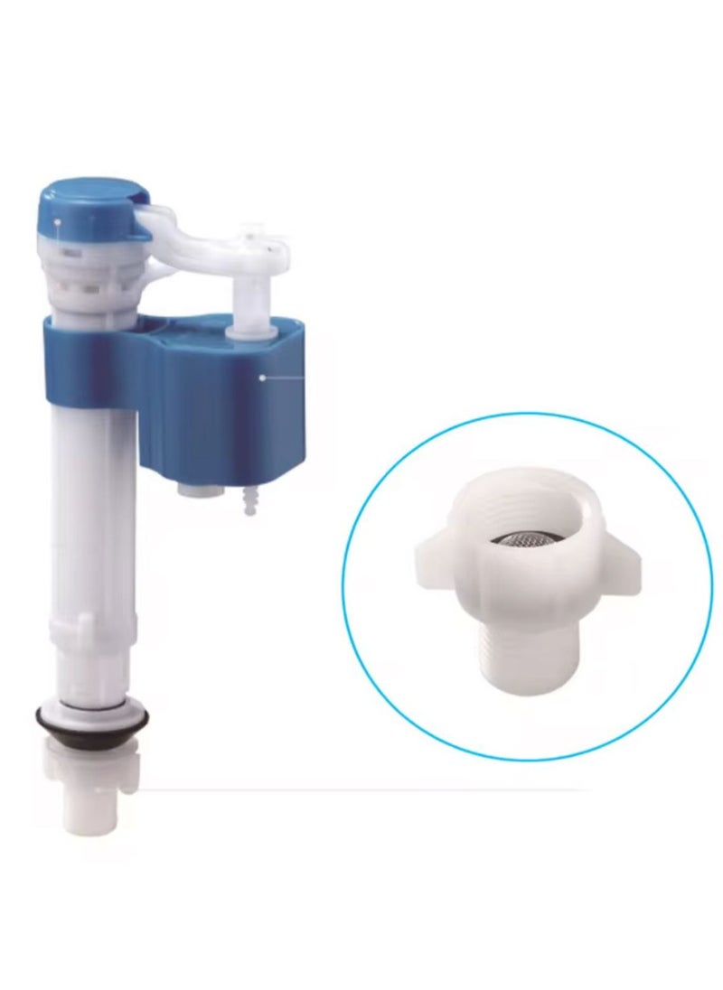 Kana 20 CM Water-Saving Plastic Dual Flush Valve, Water tank fitting, Flush Siphon 6-11"Fill Valve With Toilet Repair Kit Abs Push Chrome Plated Button For Tank Commode Fixed Together Commode Cistern Fitting  - Image 4
