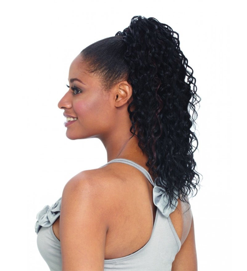 FreeTress Equal PALM GIRL Shake N Go Synthetic Drawstring Ponytail 1B30