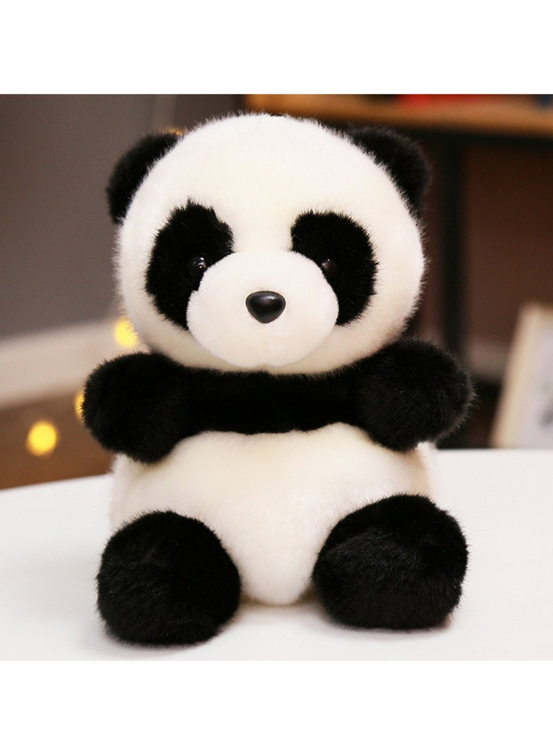 22 CM Cute Simulation Panda Plush Toy Soft Stuffed Cartoon Animal Doll For Girls And Boys All Ages Gift - Image 3