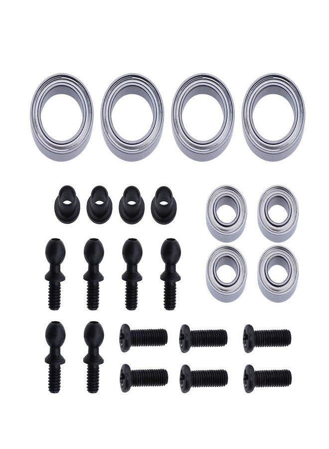 HobbyPark Front & Rear Aluminum Steering Knuckles Hub Base C Carrier Upgrade Kit for 1/18 Wltoys A959 A959B A969 A979 K929 A959-B A969-B A979-B RC Car - Image 3