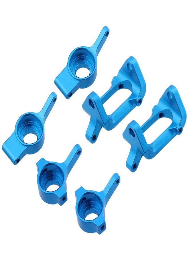 HobbyPark Front & Rear Aluminum Steering Knuckles Hub Base C Carrier Upgrade Kit for 1/18 Wltoys A959 A959B A969 A979 K929 A959-B A969-B A979-B RC Car - Image 2