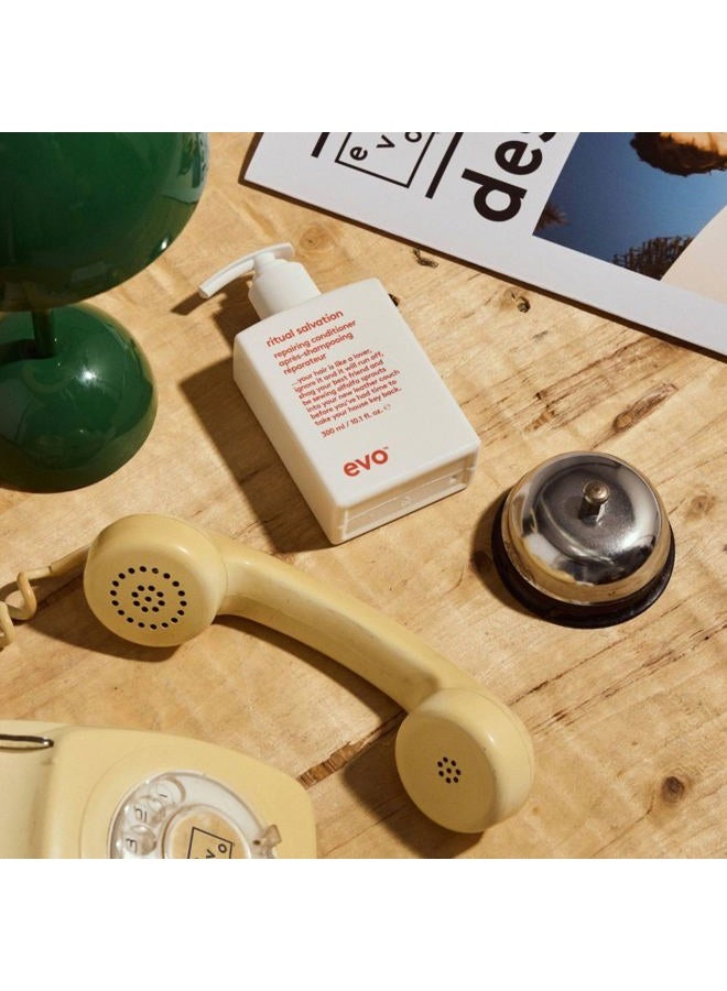 EVO Ritual Salvation Repairing Hair Conditioner - Treats Damaged & Brittle Hair, Helps Reduce Breakage & Protects Color, 300ml / 10.1 Fl Oz - Image 5