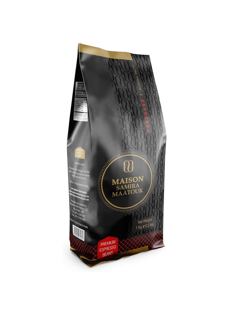 Maatouk Mondo Maison Samira Premium Espresso Beans - Image 1