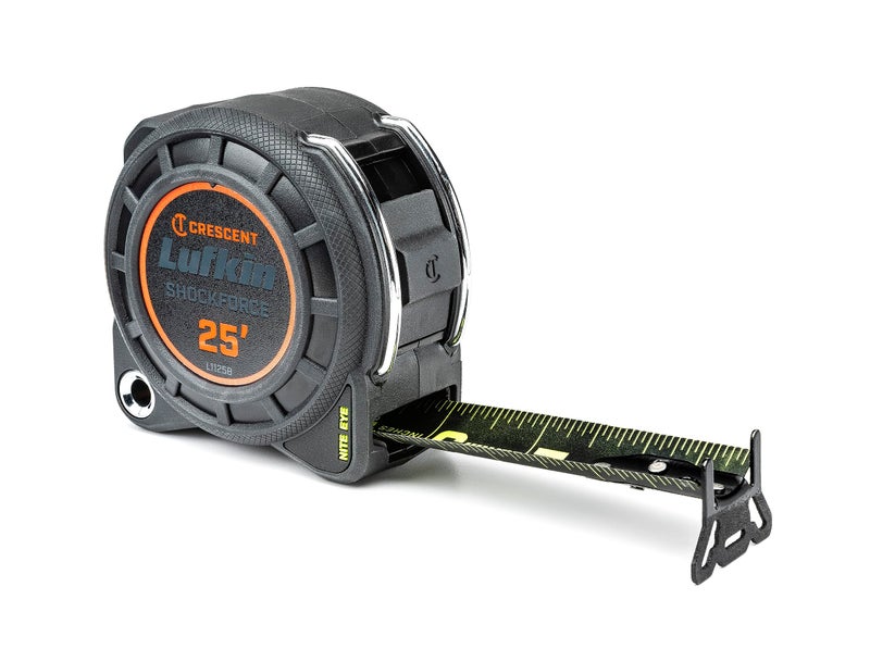 Lufkin Crescent Lufkin 1316 x 25 Shockforce Nite Eye G1 Dual Sided Tape Measure L1125B02