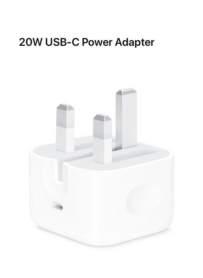 Generic - USB C Power Adapter 20W Fast Charger for iPhone 15/14/14 Plus/Pro/14 Pro Max/13/12/11/X/Samsung/Pad/Speaker/AirPods - Image 1