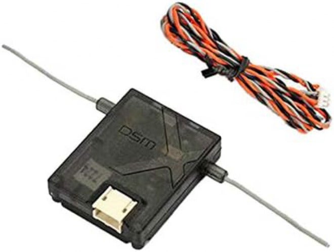 DSMX Receiver Satellite for AR6210 AR8000 AR9020 AR12120 Receiver, Black, 322831 - Image 1