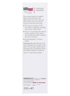 Sebamed Everyday Shampoo 200ml  - Image 2