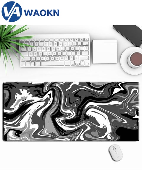 Large Gaming Mouse Pad XL Anti-Skid Mousepad Large Keyboard Mouse Pad Desk Mat with Stitched Edges Super Creative MousePad