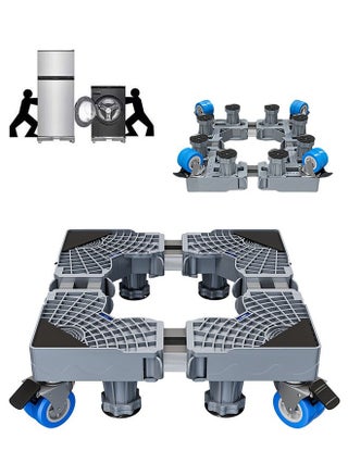 Mobile Base, Washing Machine Stand, Fridge Stand Base with 4 Locking Wheels and 8 Strong Feet - pzsku/ZF5249401C1F0173B2930Z/45/_/1731904926/98f17d81-1ee9-4260-8345-f6147c23f3f0