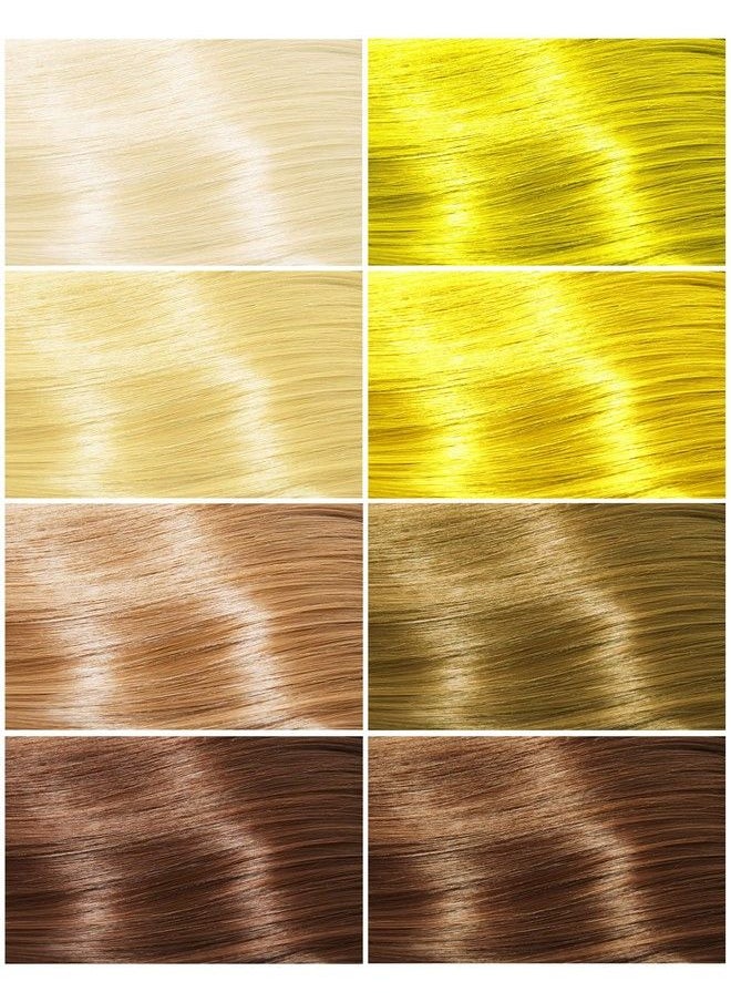 Good Dye Young - صبغة شعر شبه دائمة من Streaks And Strands (أصفر متوهج) صبغة شعر مؤقتة واقية من الأشعة فوق البنفسجية تدوم 1524 غسلة أو أكثر صبغة شعر صفراء مرطبة خالية من مادة PPD صبغة شعر خالية من القسوة على الحيوانات ونباتية - Image 1