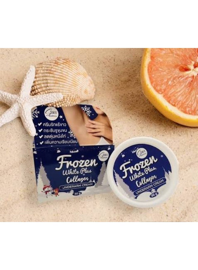 Frozen White Plus Collagen Underarm Cream, 30g