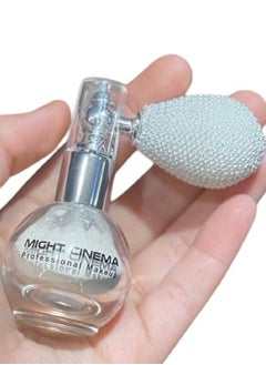 Might Cinema Might Cinema Glitter Spray Highlighter, silver color  - Image 2