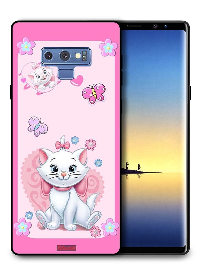 Tolwak Samsung Galaxy Note 9 Protective Case Cover Cute Lady Cat - Image 1