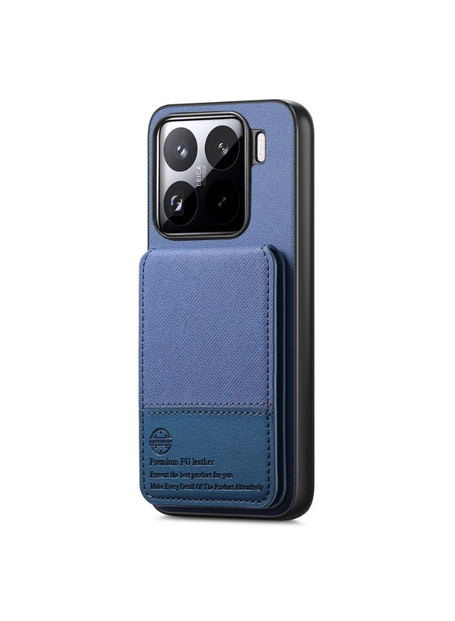 general Twill Wallet Case Compatible with Honor X7d 5G/4G, RFID Protection, Anti-shock Design and Bidirectional Support, Maximum Safety and Hands-Free Style - Image 1