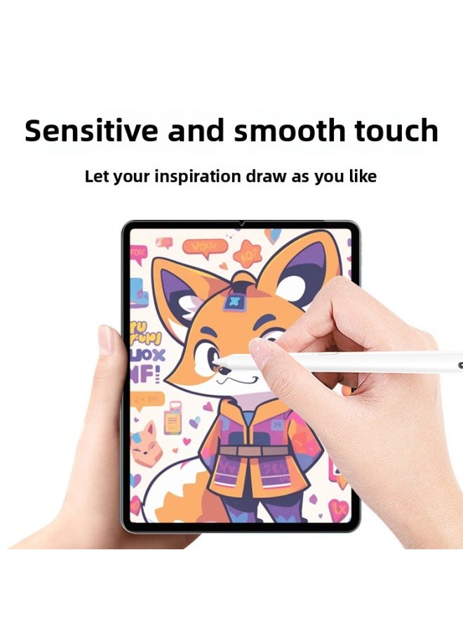 Generic For 2024 IPAD Nano Suction Cup Paper Film PRO11 Removable Frame Glue Writing Film AIR13 Protective Film-Colors:Frame Glue Suction Disc Type Paper Film [South Korea Second Generation] Can Reduce Pen Tip Wear-Dimensions:Old IPad Pro12.9 Inch (with Key Holes) 2015-2017 Edition  - Image 4