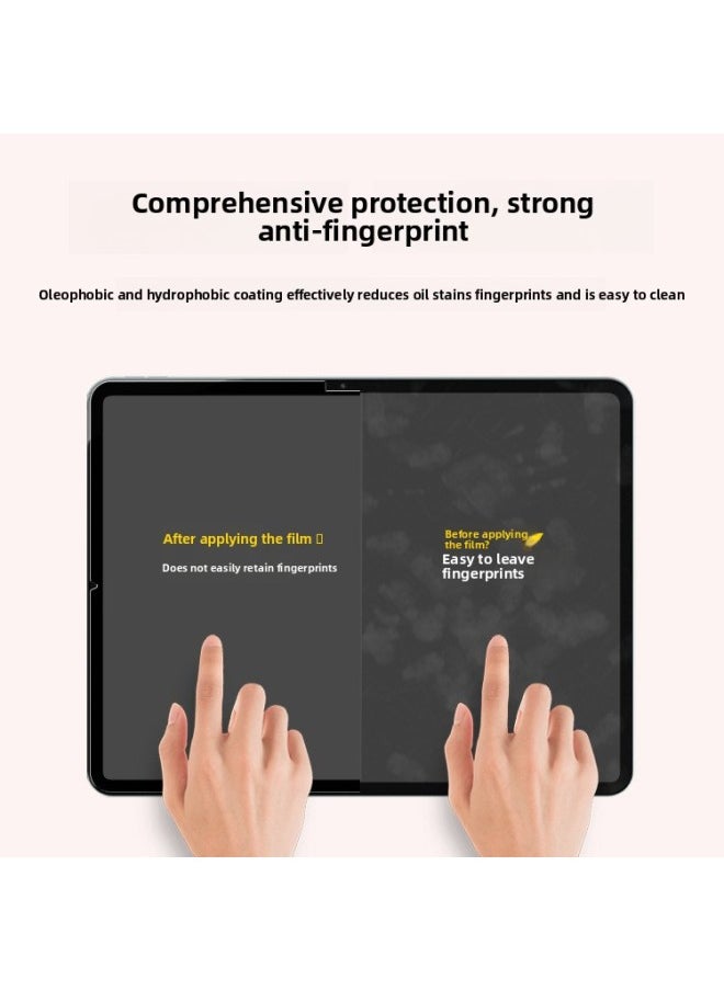 Generic For 2024 IPAD Nano Suction Cup Paper Film PRO11 Removable Frame Glue Writing Film AIR13 Protective Film-Colors:Frame Glue Suction Disc Type Paper Film [South Korea Second Generation] Can Reduce Pen Tip Wear-Dimensions:Old IPad Pro12.9 Inch (with Key Holes) 2015-2017 Edition  - Image 5