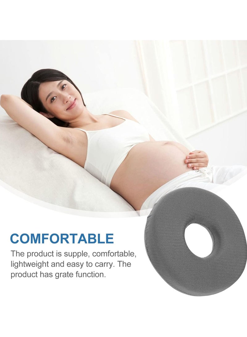 GGOOT Donut Pillow Donut Seat Cushion Tailbone Hemorrhoid Cushion Wheelchair Cushions Doughnut Pillow Prostate Pillow for Hemorrhoids Sores Prostate Coccyx Sciatica Post Natal ( Random Color ) - Image 2