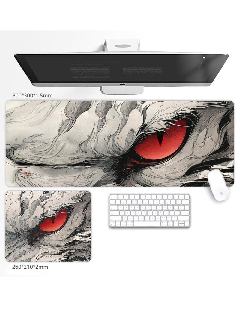 800*300mm large creative non-slip mouse pad 