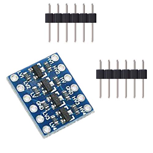 KeeYees 10pcs 4 Channels IIC I2C Logic Level Converter Bi-Directional Module 3.3V to 5V Shifter for Arduino (Pack of 10) - Image 3